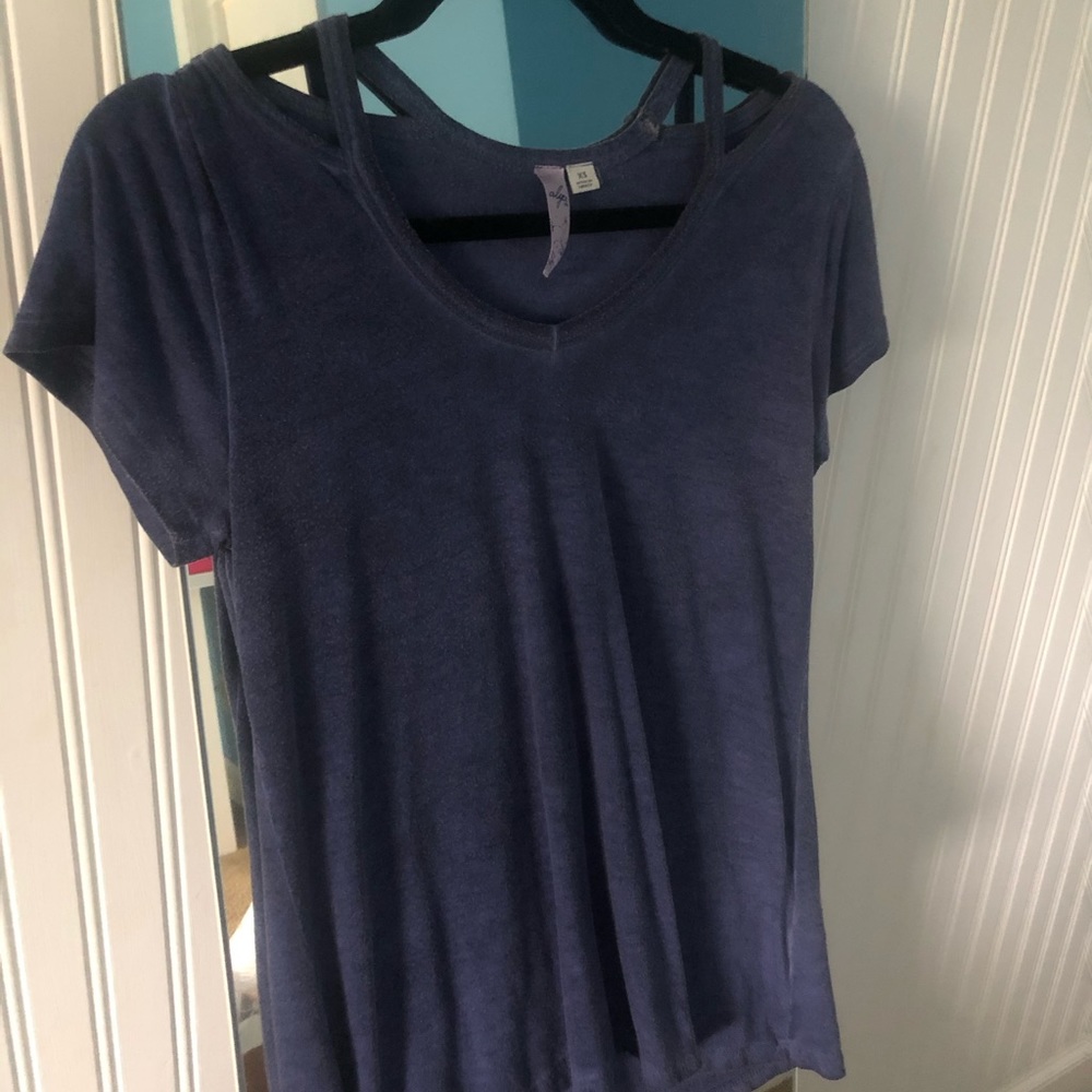 Simple Blue Top